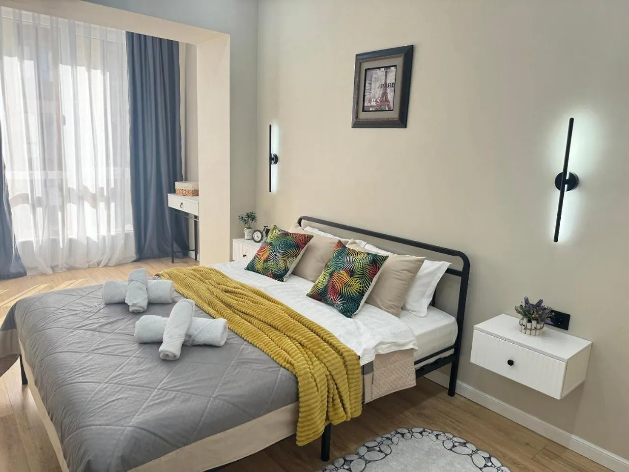 2-Room Apartment Жк Комфорт Сити Near Mega, Flat 15 Almaty Kazakhstan