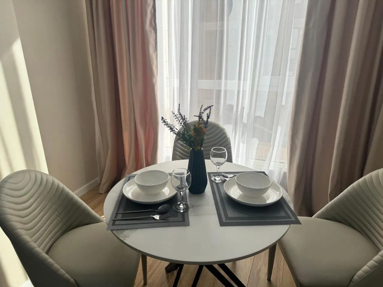 2-Room Apartment Жк Комфорт Сити Near Mega, Flat 15 Almaty